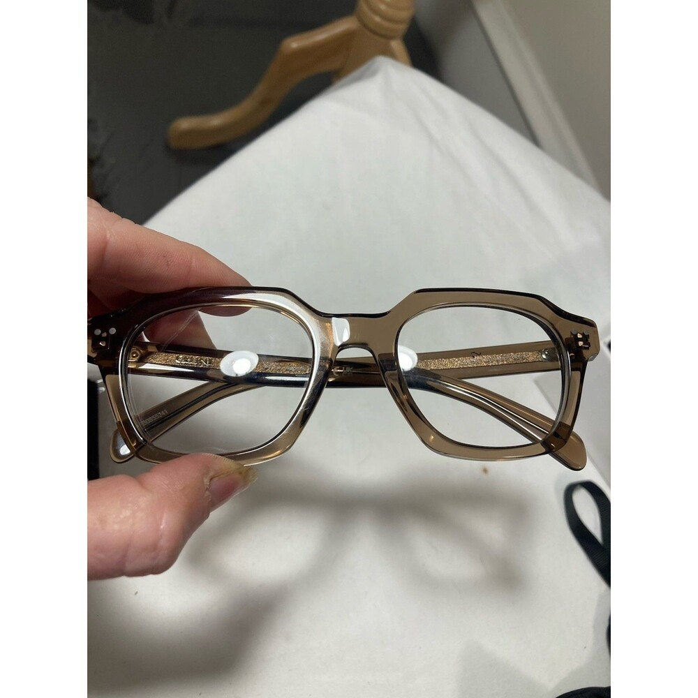 Celine C1501281 Eyeglasses Tortoiseshell Geometric & Case NEW box Eye Glasses - Picture 4 of 10